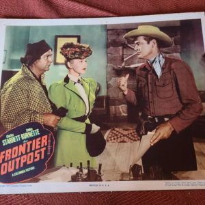 Frontier Outpost 1949 Western Lobby Cards
