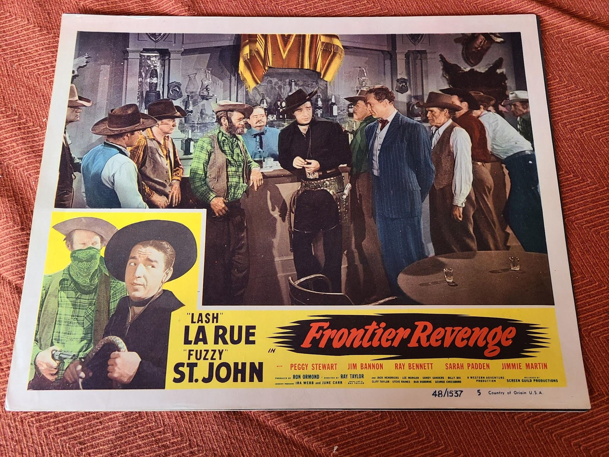 Frontier Revenge 1948 Western Lobby Cards
