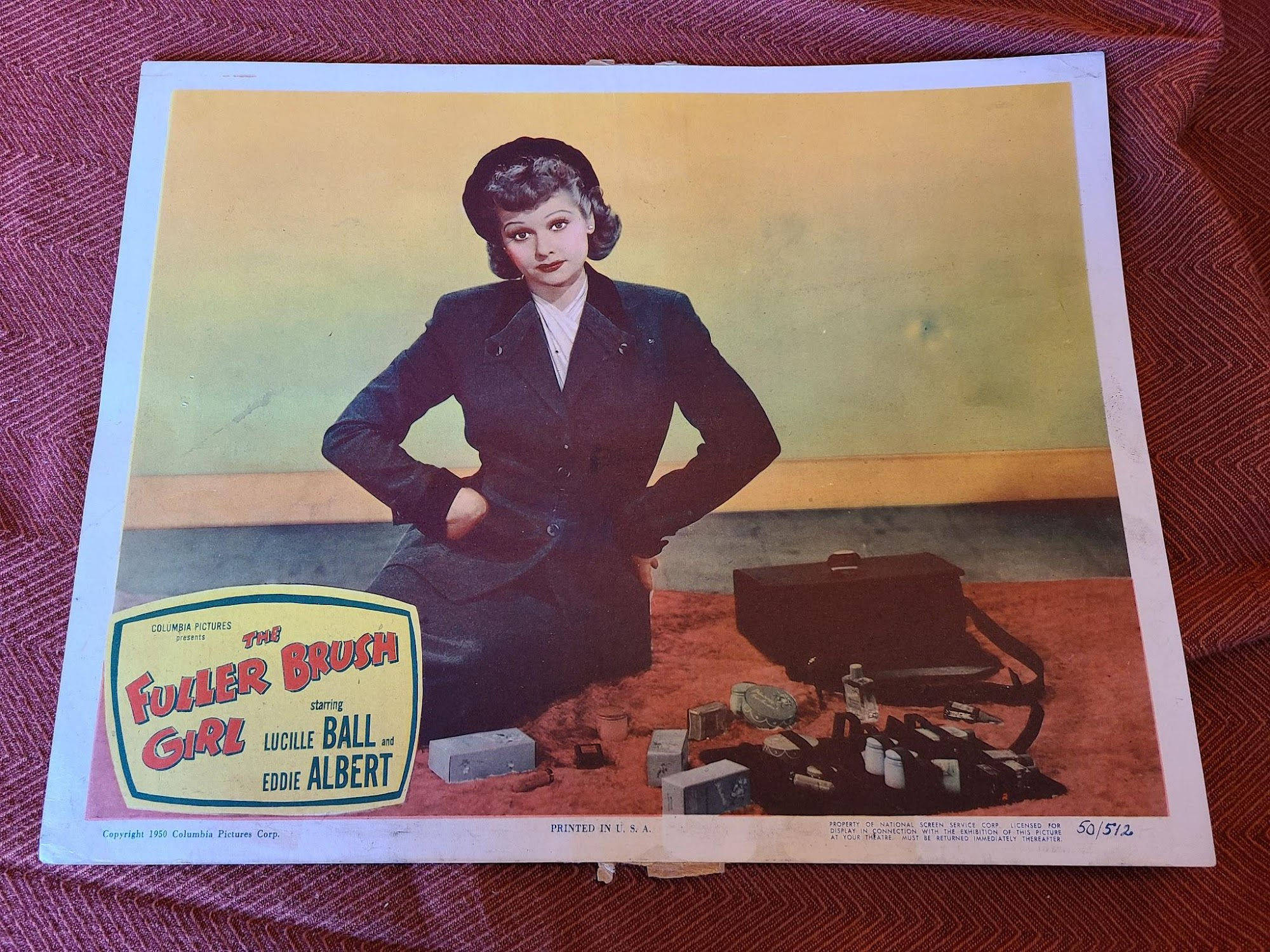 Fuller Brush Girl 1950 General Lobby Cards