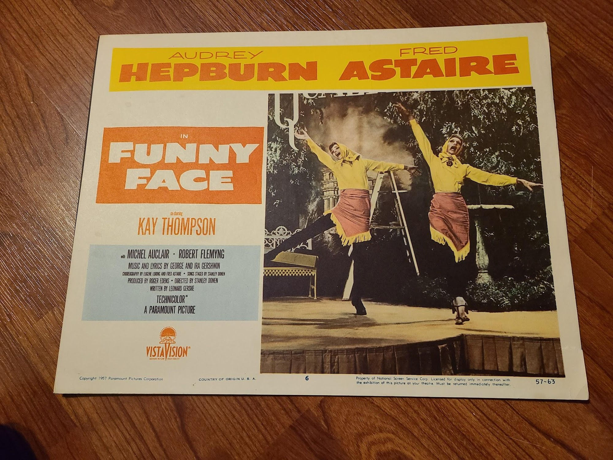 Funny Face 1957 General Lobby Cards