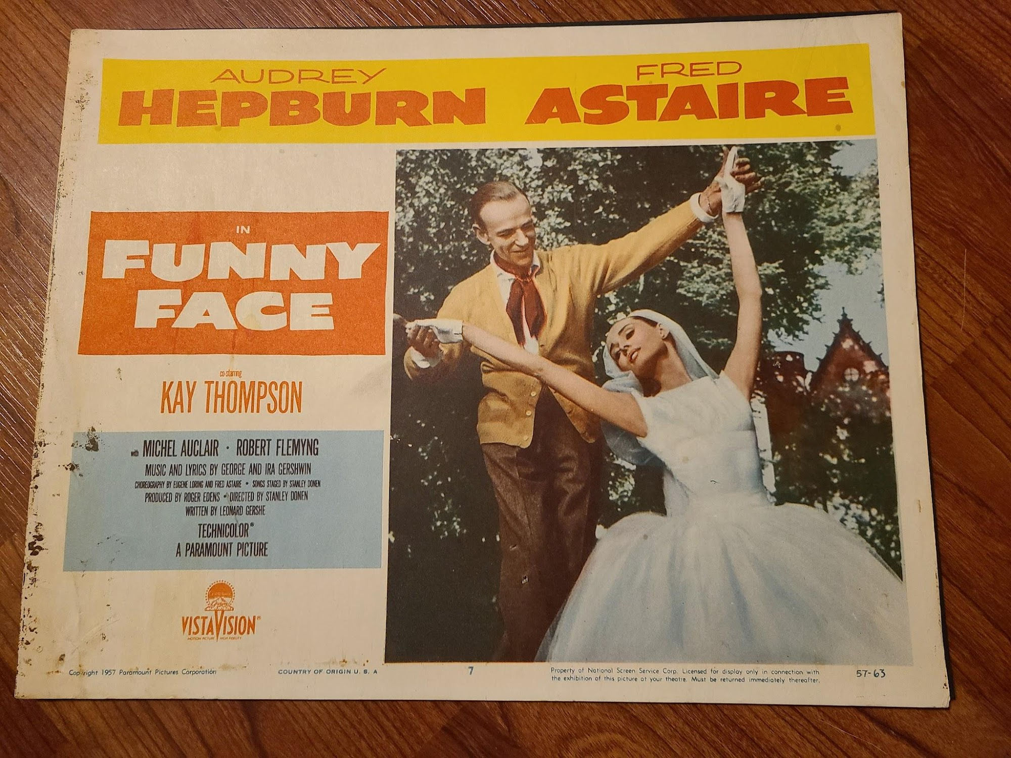 Funny Face 1957 General Lobby Cards