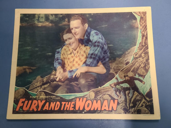 Fury And The Woman 1936 General Lobby Cards