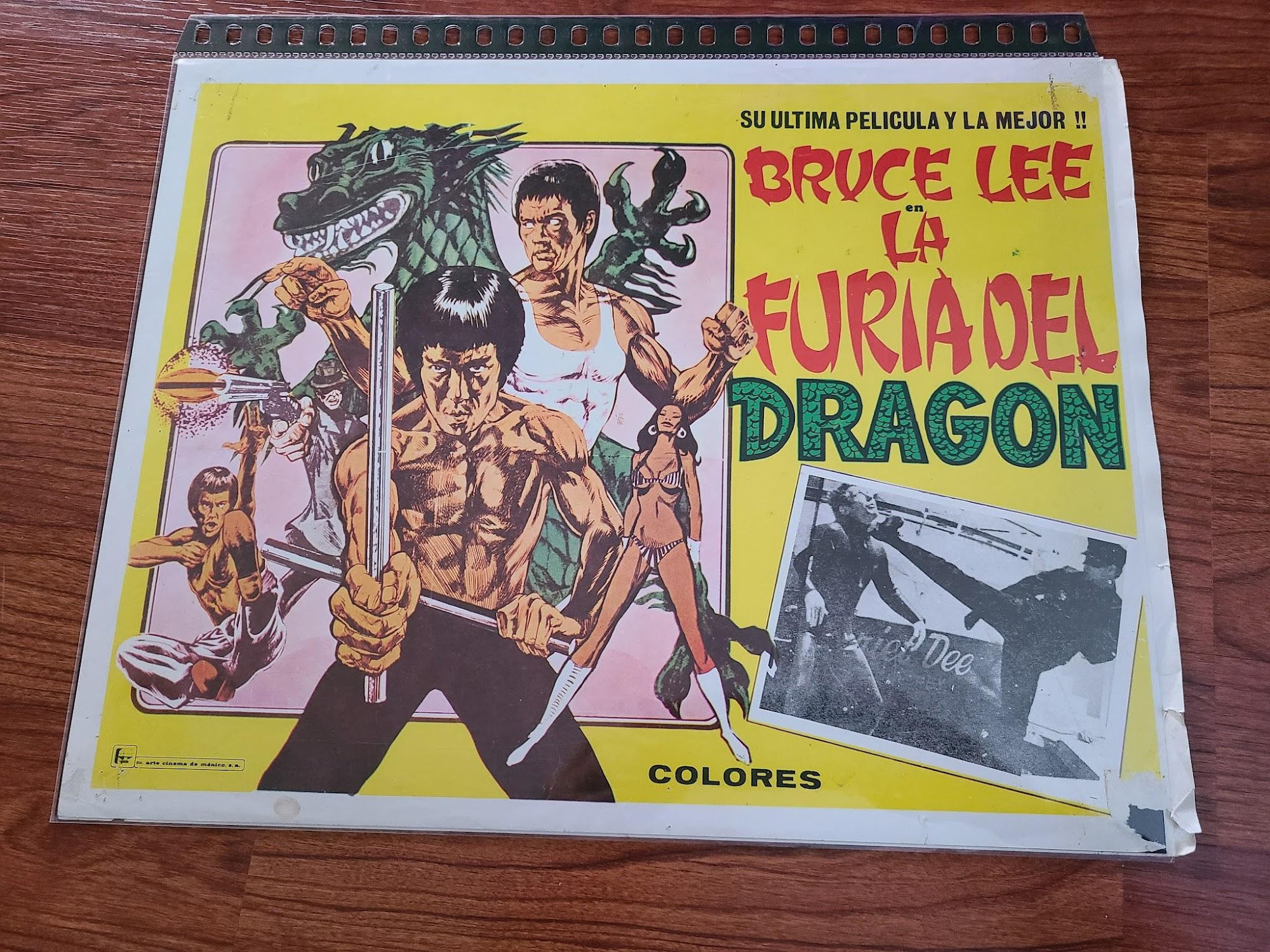 Fury Of The Dragom 1975 General Lobby Cards