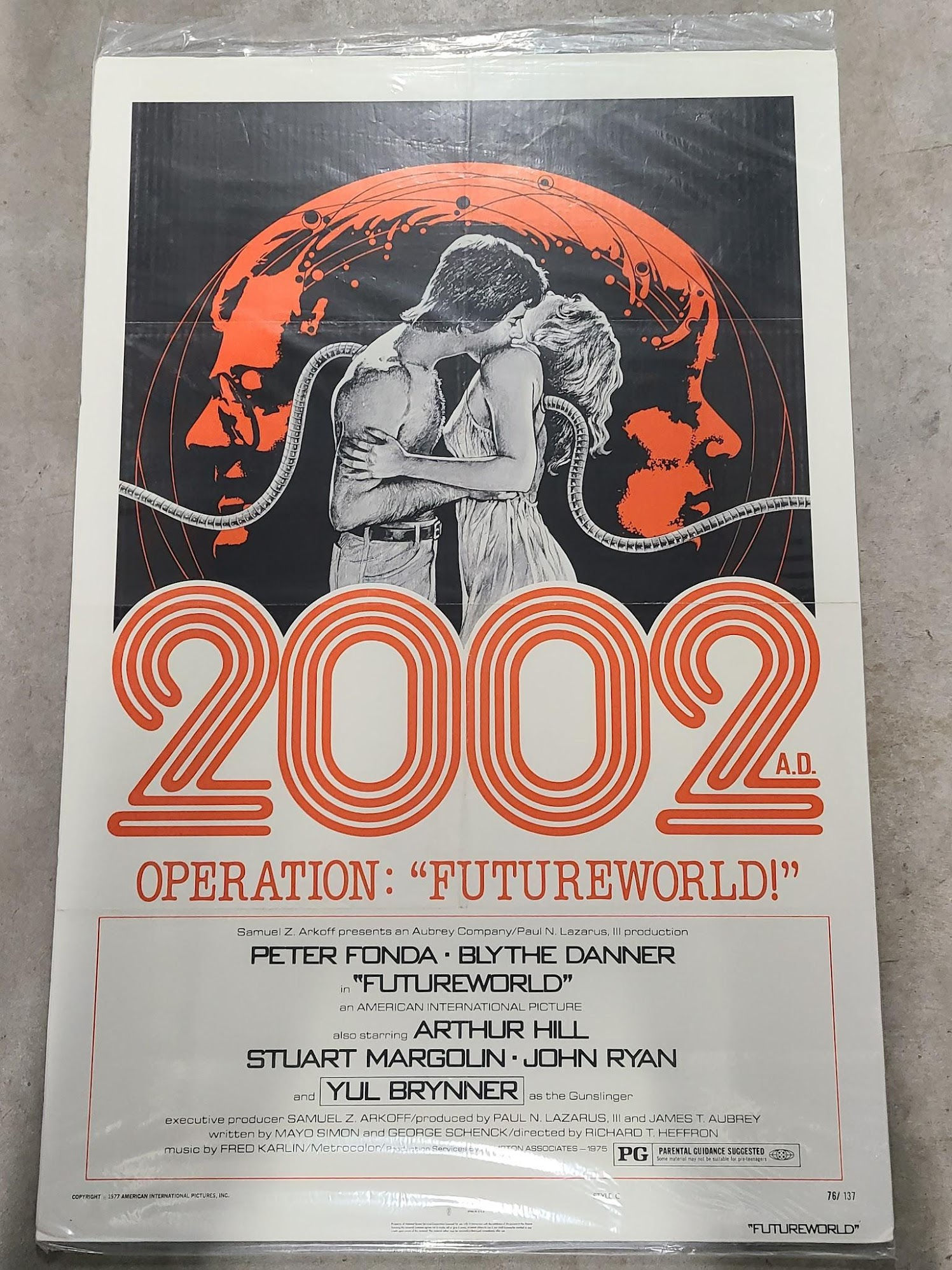 Futureworld 1977 1 Sheets/US