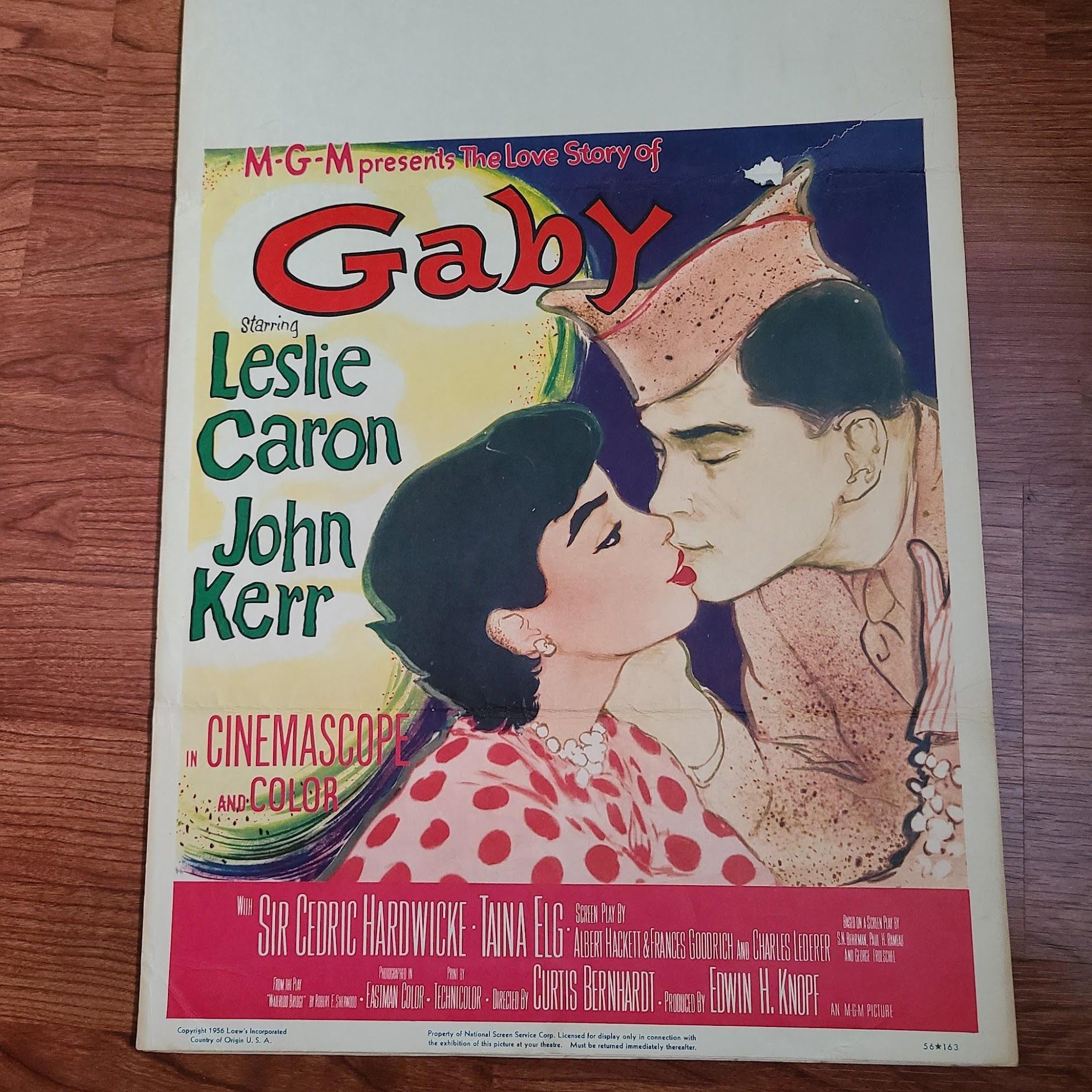 Gaby 1956 Window Cards