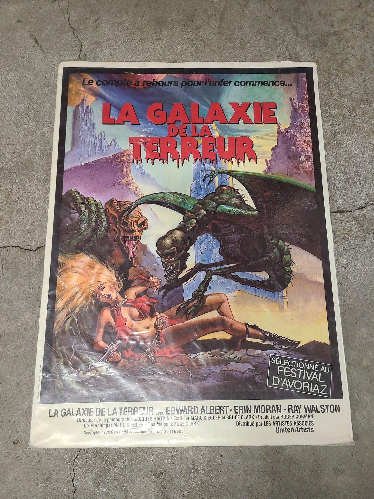 Galaxy of Terror 1981 French