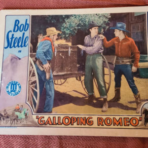 Galloping Romeo 1933 Western Lobby Cards