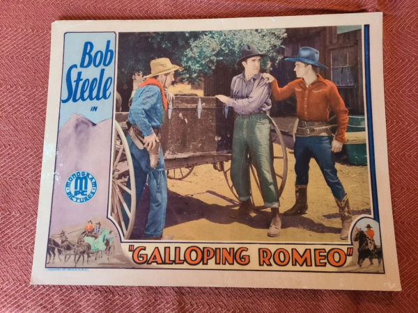 Galloping Romeo 1933 Western Lobby Cards