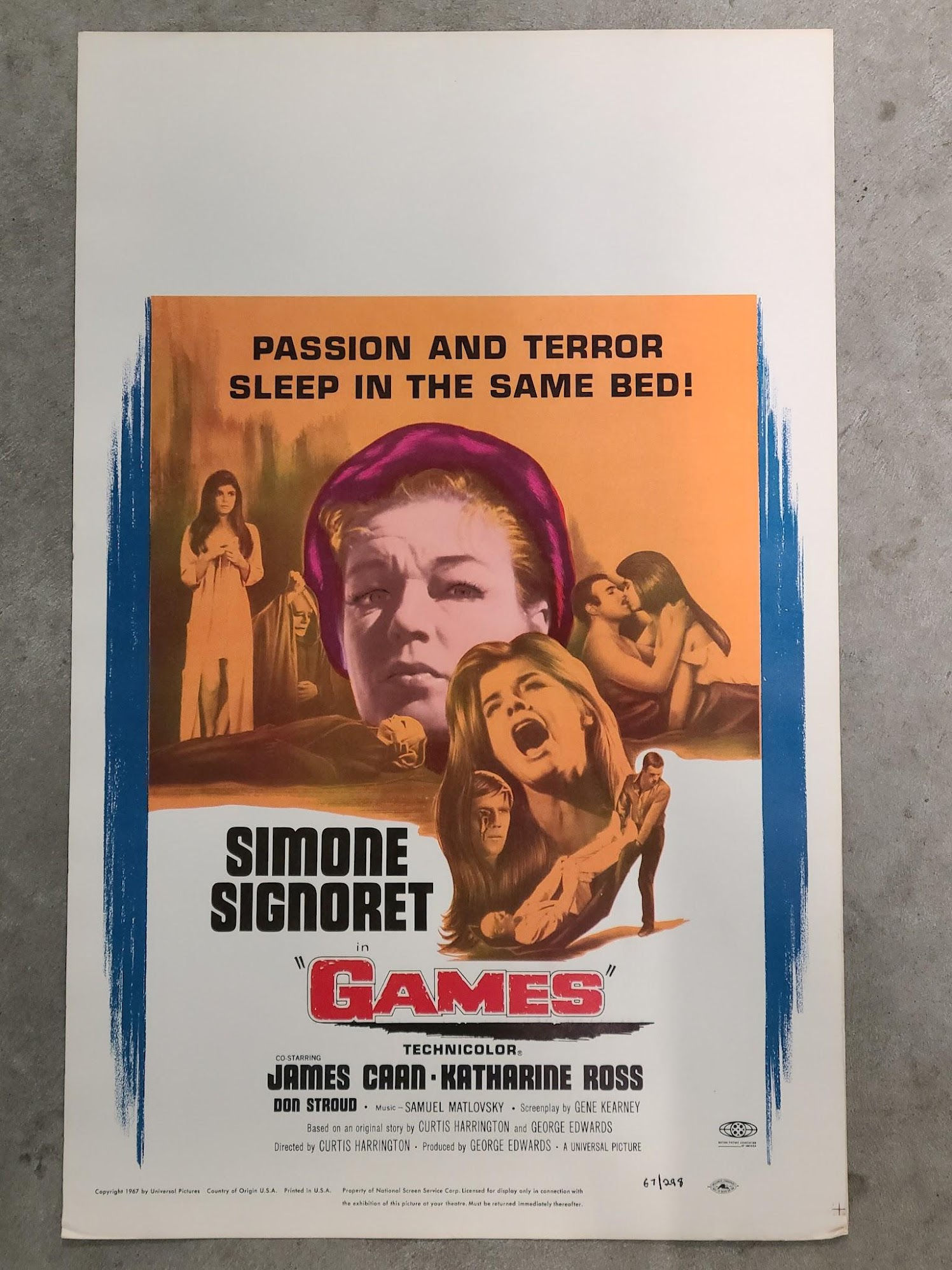 Games 1967 Window Cards