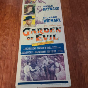 Garden Of Evil 1954 Inserts