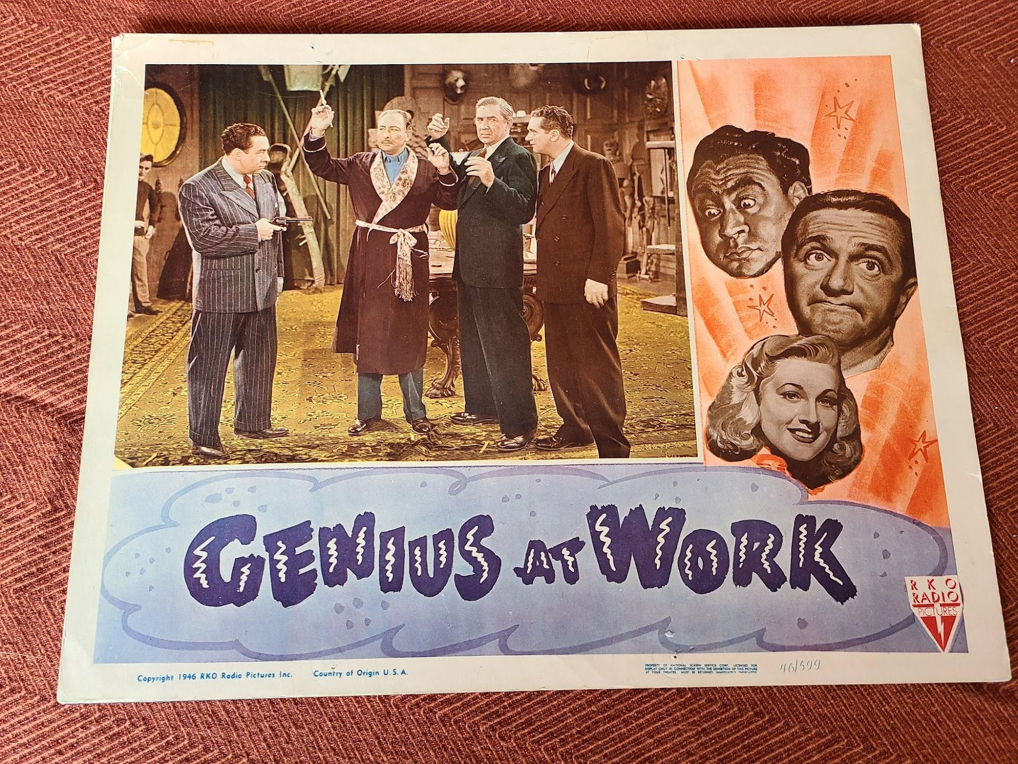 Genius At Work 1946 Scifi/Horror