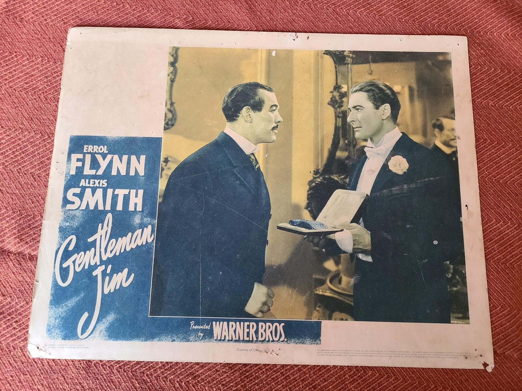 Gentleman Jim 1942 General Lobby Cards