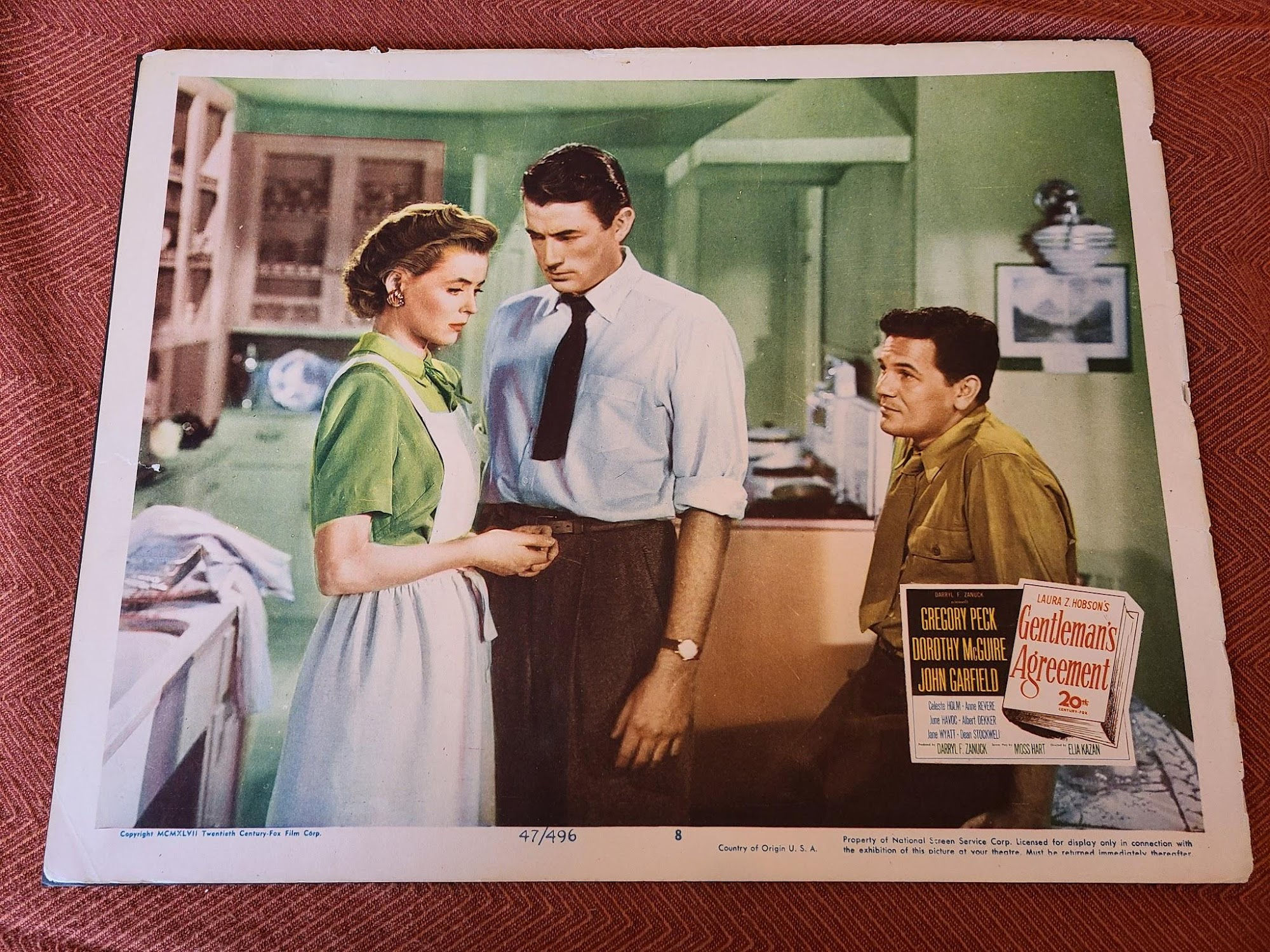 Gentleman's Agreement 1947 General Lobby Cards