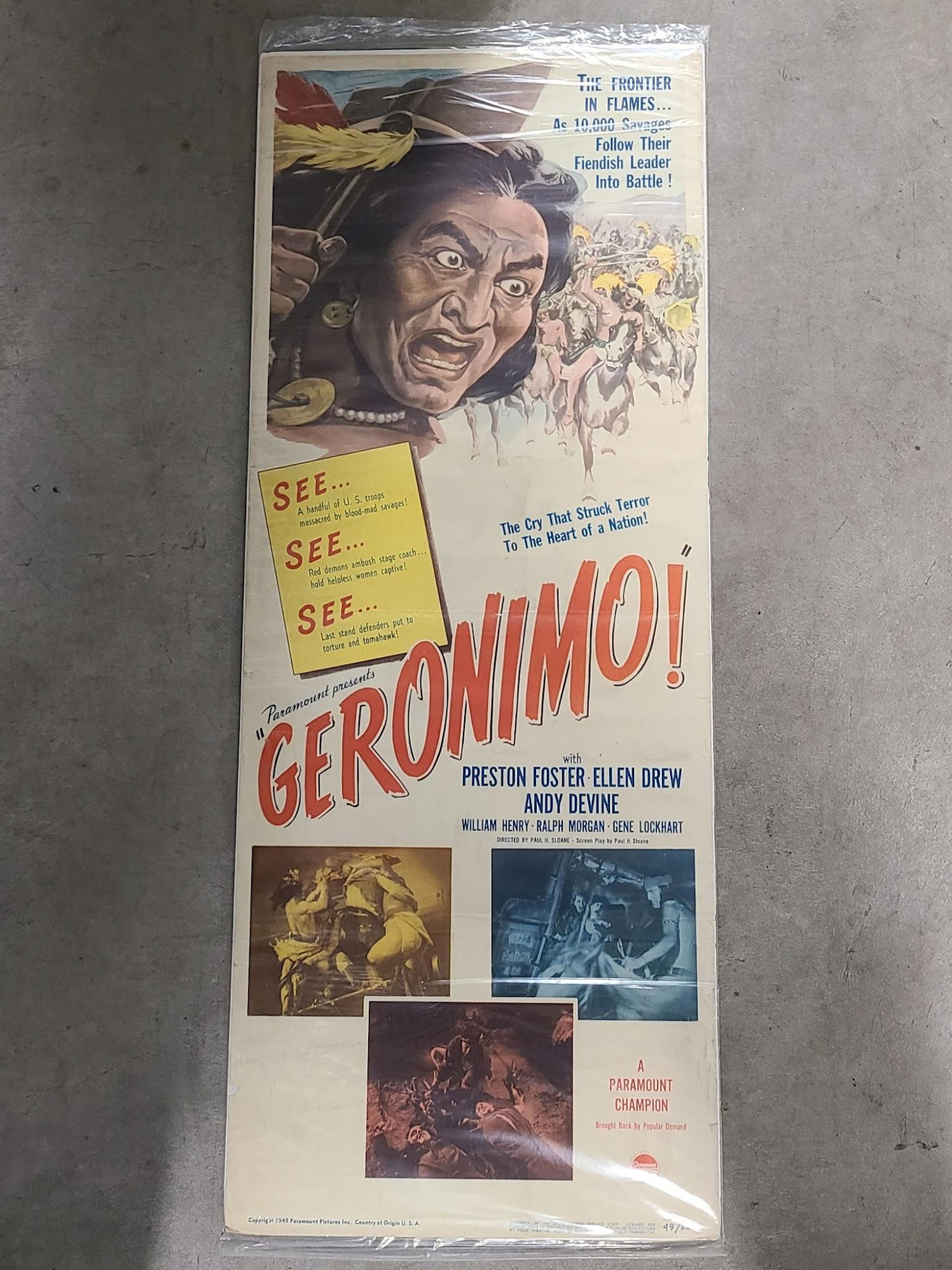 Geronimo 1939 Inserts