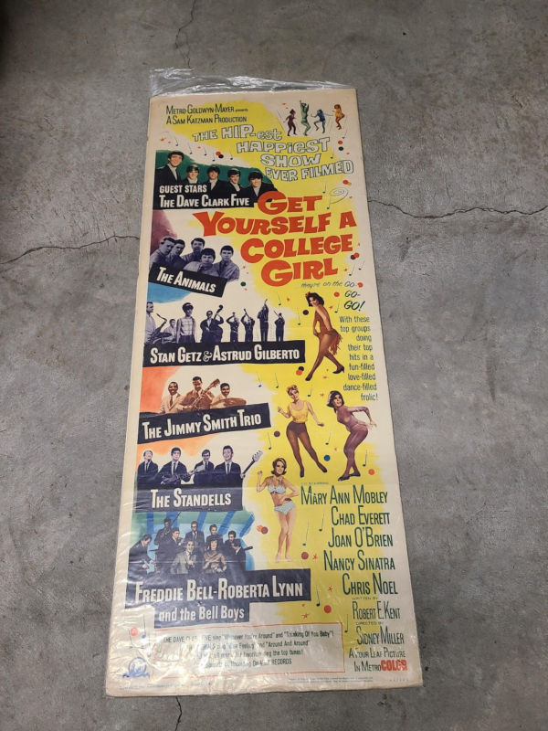Get Youself a College Girl 1964 Inserts