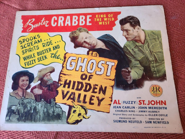 Ghost Of Hidden Valley 1946 Western Lobby Cards