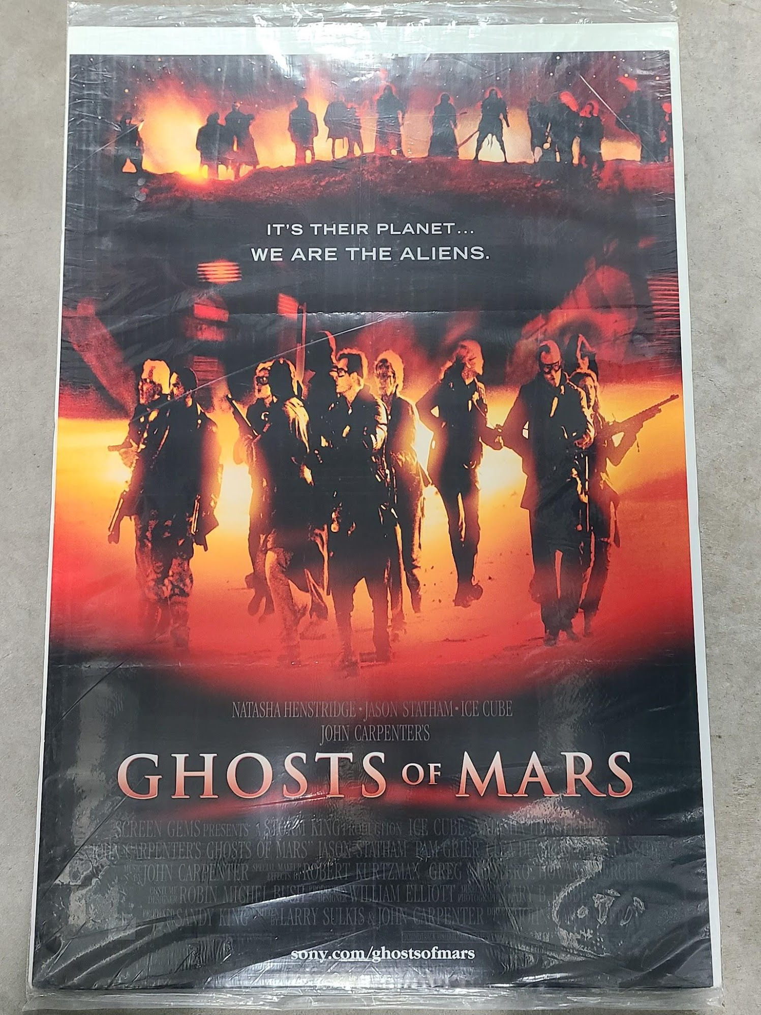 Ghosts Of Mars 2001 1 Sheets/US