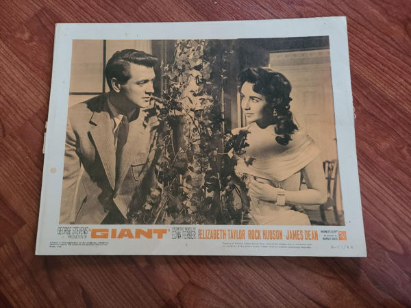 Giant 1956 General Lobby Cards