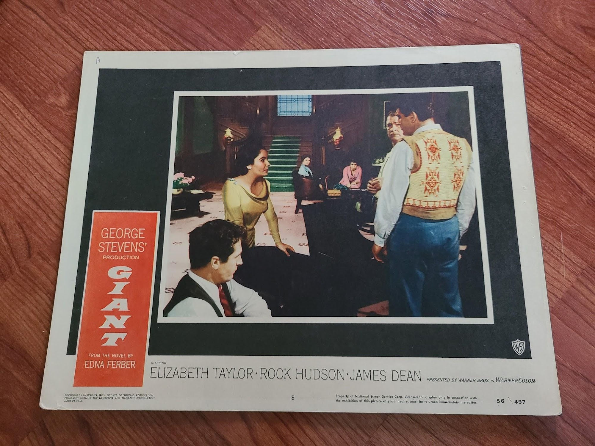 Giant 1956 General Lobby Cards