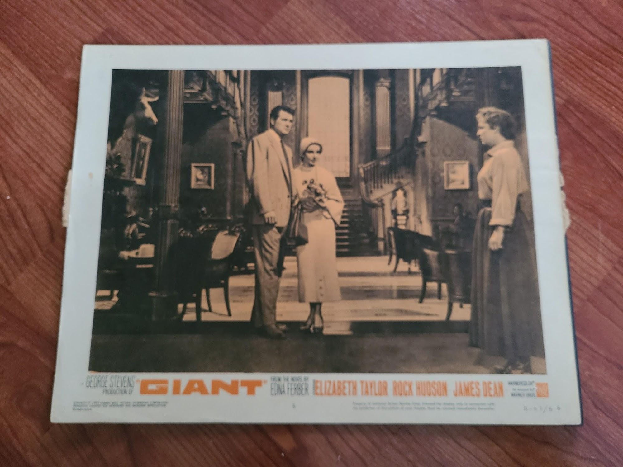 Giant 1956 General Lobby Cards