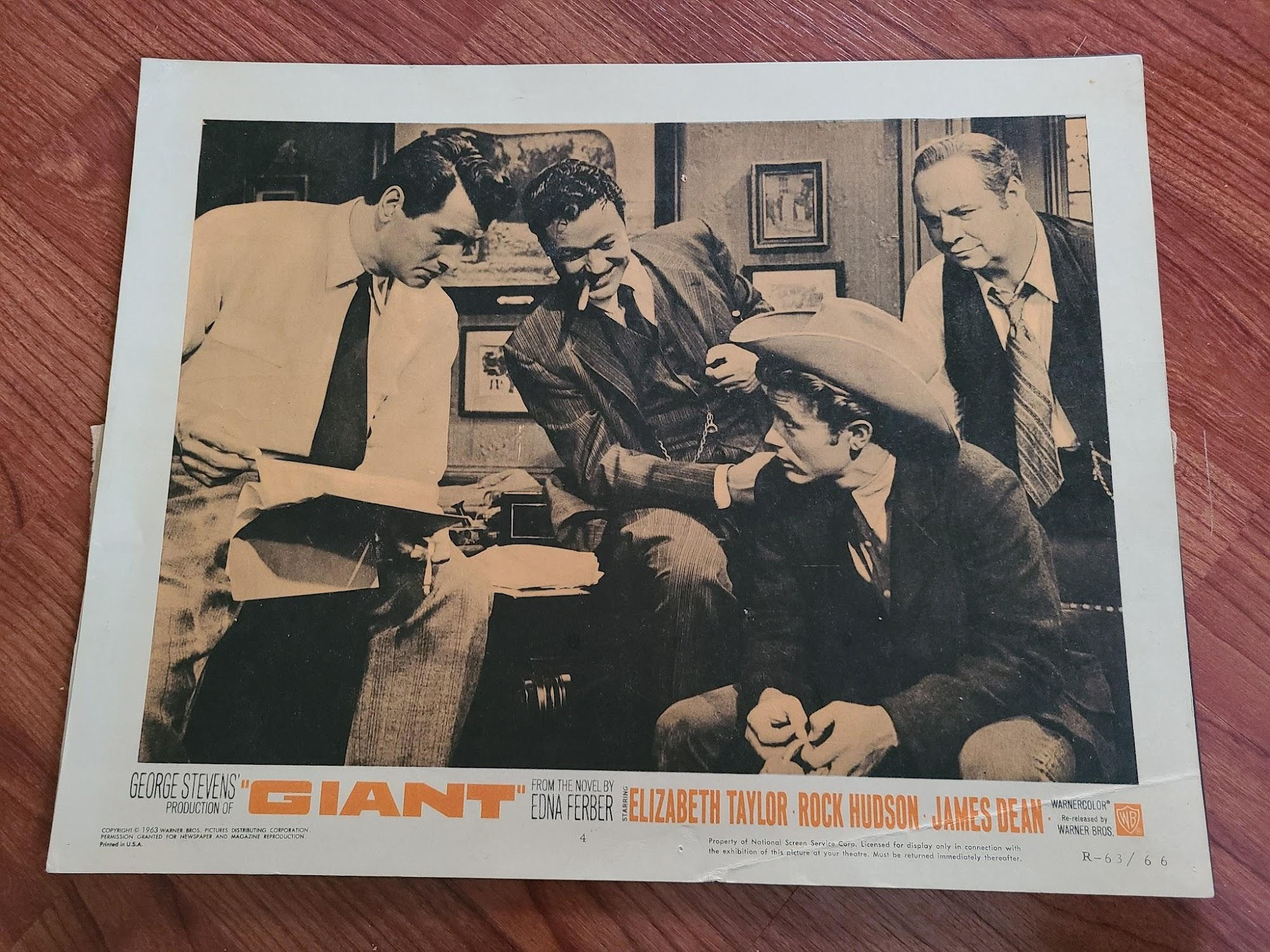 Giant 1956 General Lobby Cards