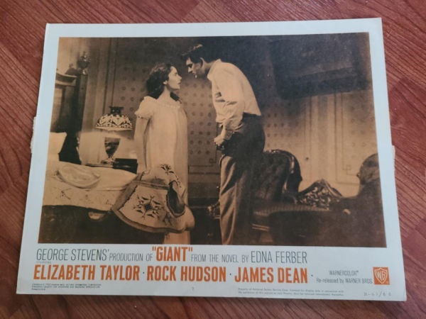 Giant 1956 General Lobby Cards