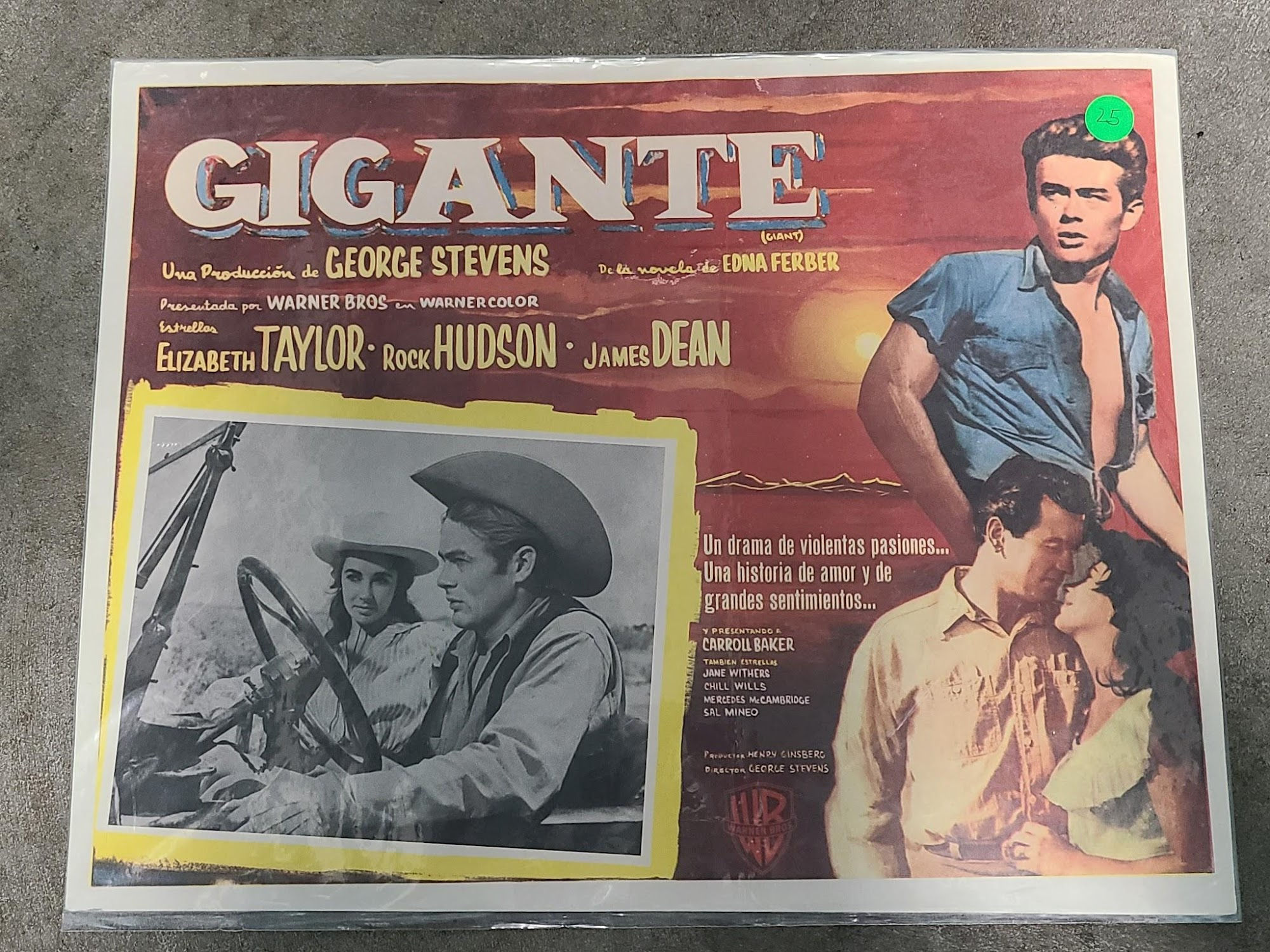 Giant 1956 Mexican Lobby Cards
