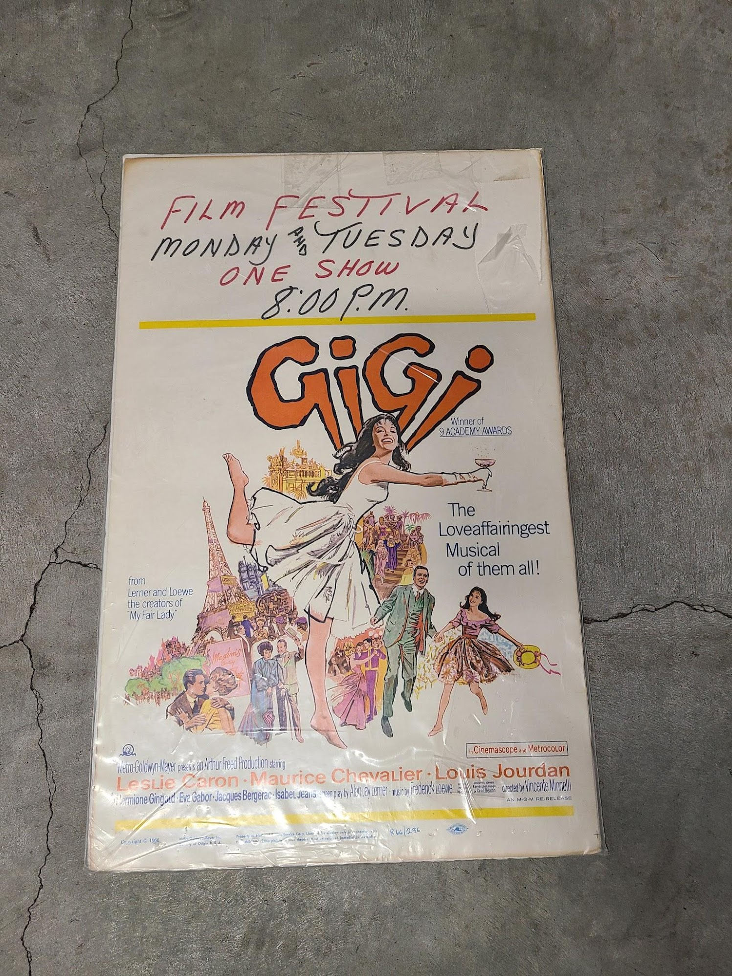 Gigi 1958 Window Cards