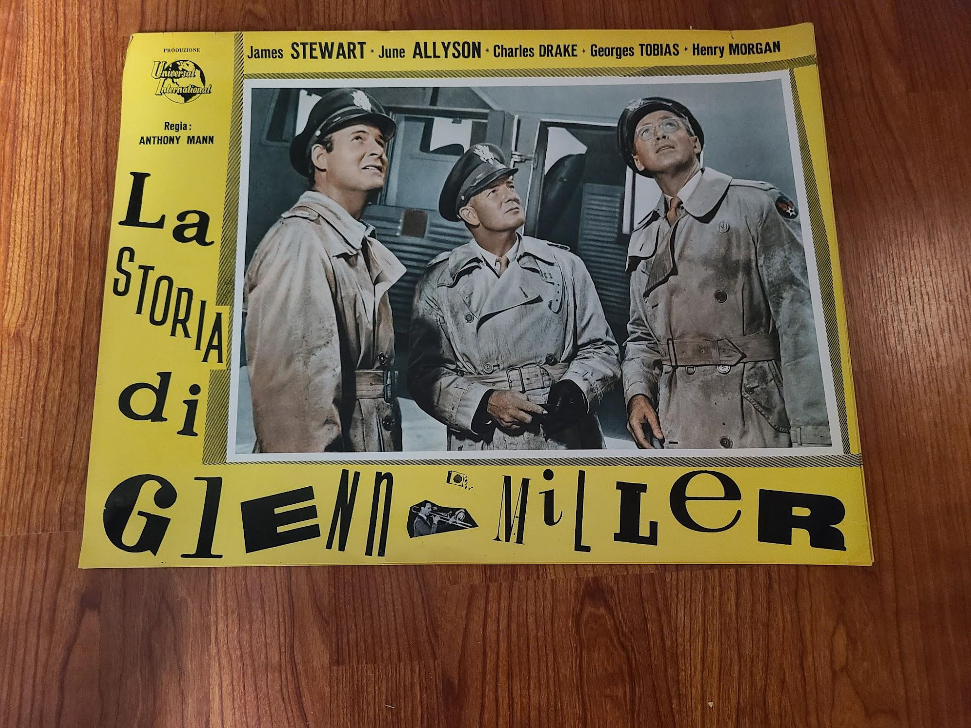 Glenn Miller Story 1954 Italian Cards