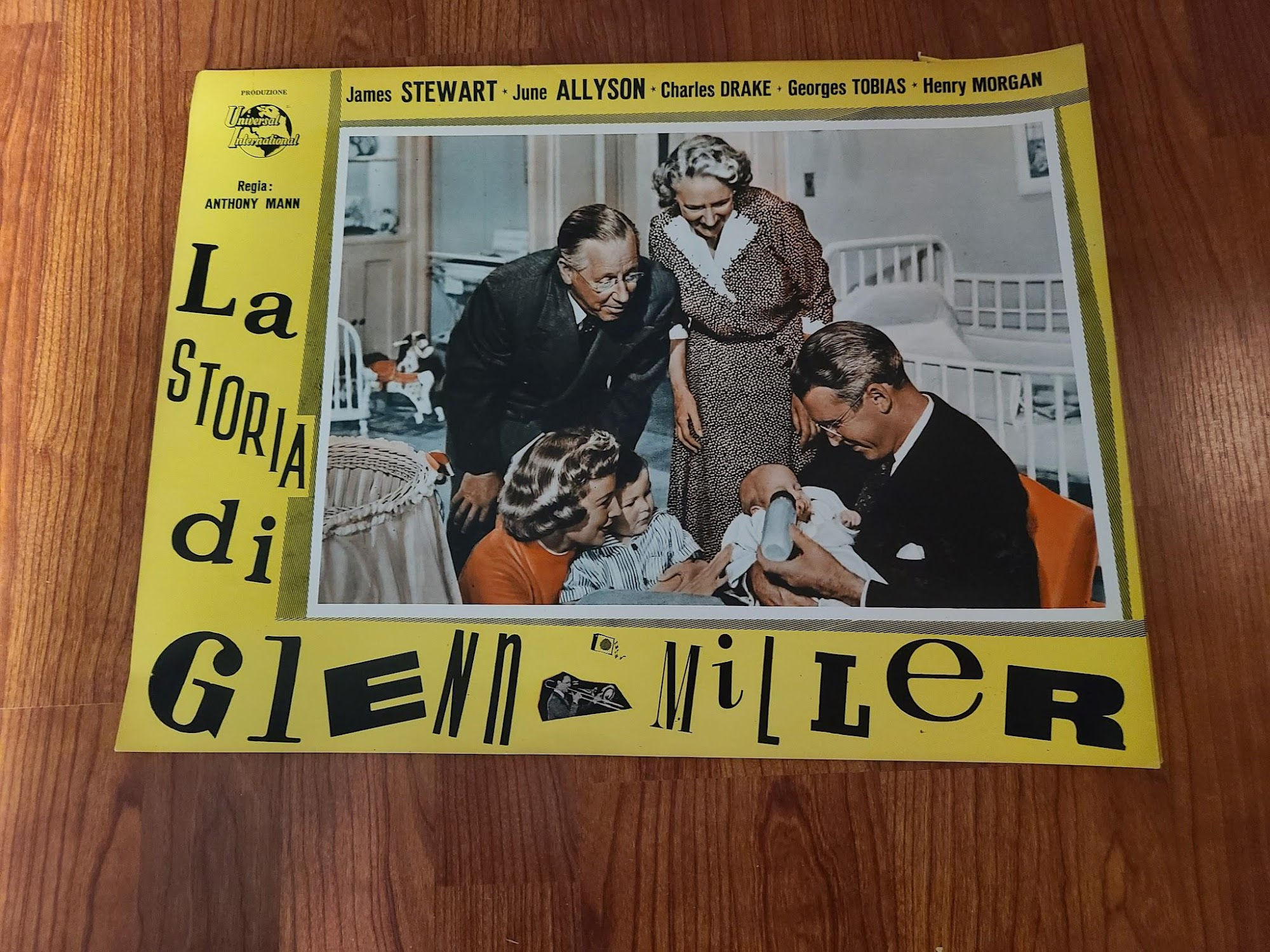 Glenn Miller Story 1954 Italian Cards