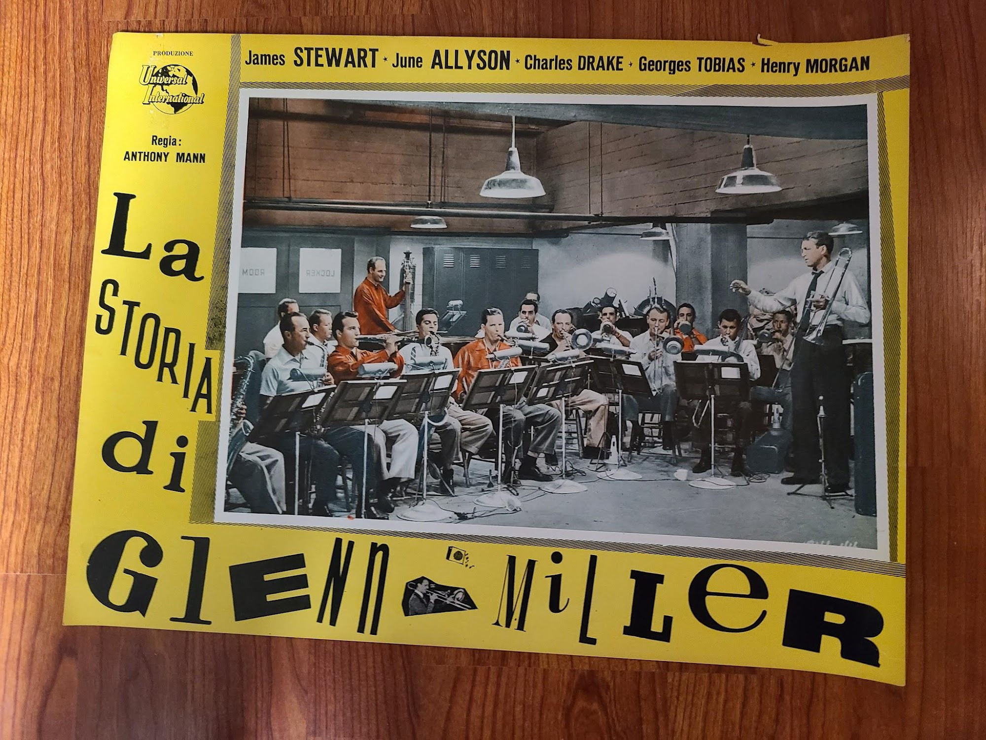 Glenn Miller Story 1954 Italian Cards