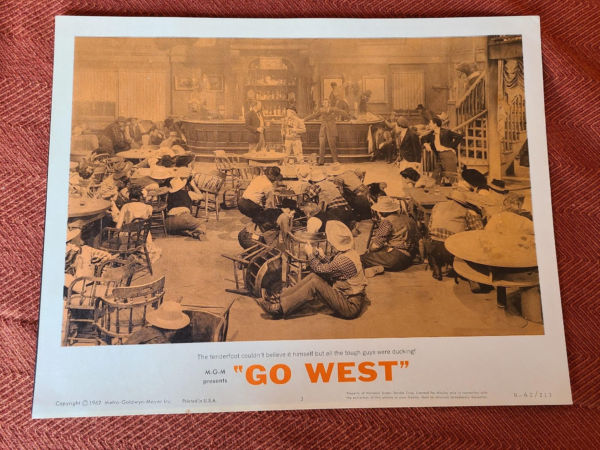 Go West 1940 General Lobby Cards