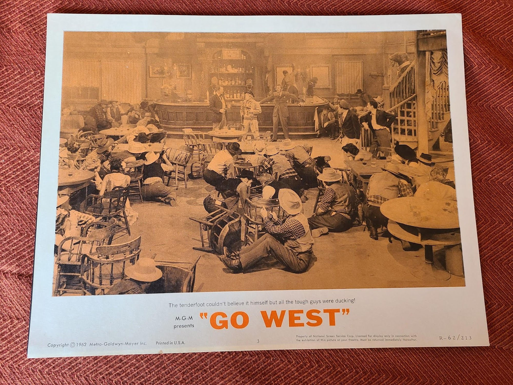 Go West 1940 General Lobby Cards