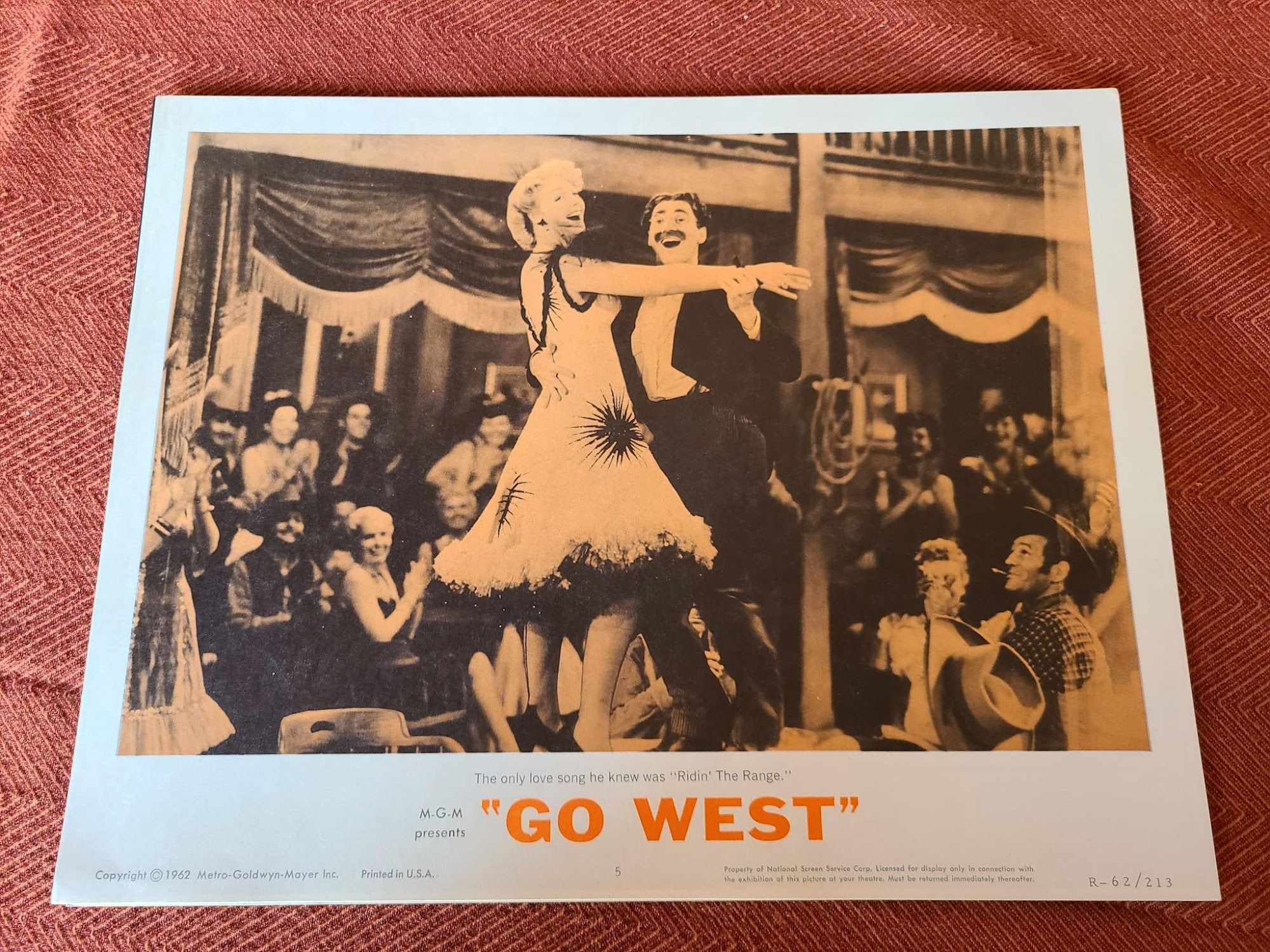 Go West 1940 General Lobby Cards