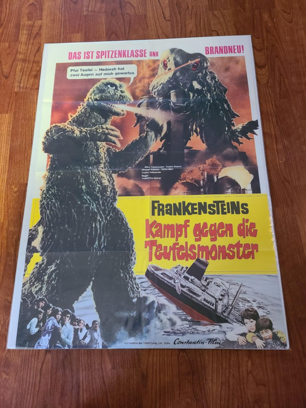 Godzilla Vs. Hedorah 1971 German