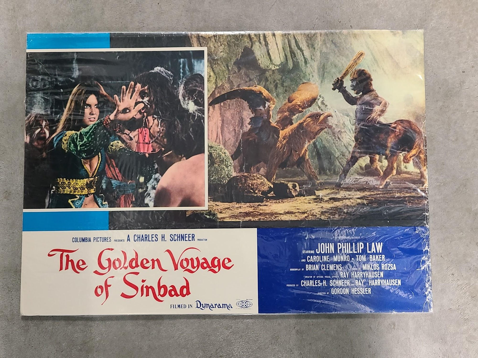 Golden Voyage Of Sinbad 1973 Fotobusta