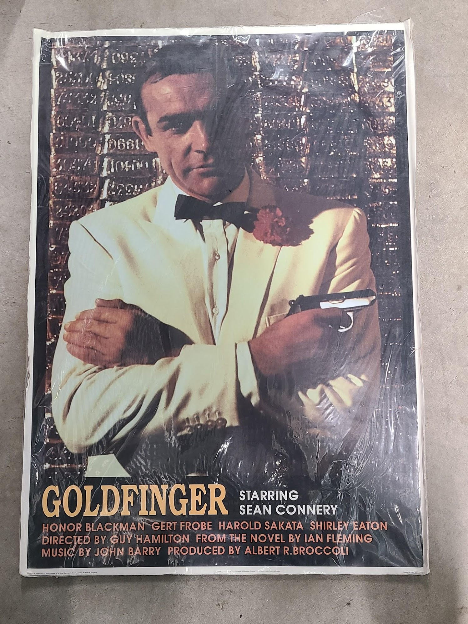 Goldfinger 1964 1 Sheets/US