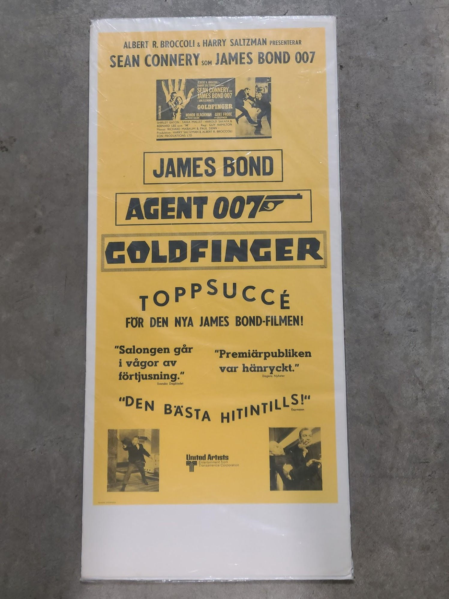 Goldfinger 1964 Swedish Slope