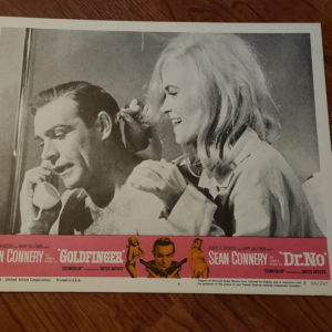 Goldfinger/Dr.No  Doublebill 1964 General Lobby Cards