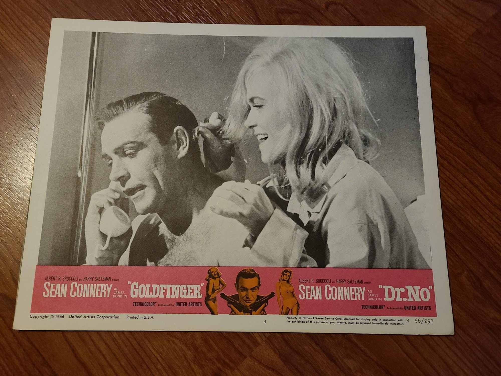 Goldfinger/Dr.No  Doublebill 1964 General Lobby Cards
