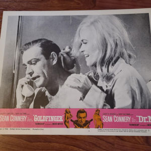 Goldfinger/Dr.No  Doublebill 1964 General Lobby Cards