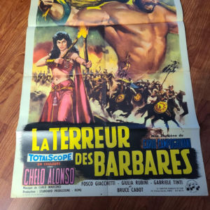 Goliath And The Barbarians 1959 French