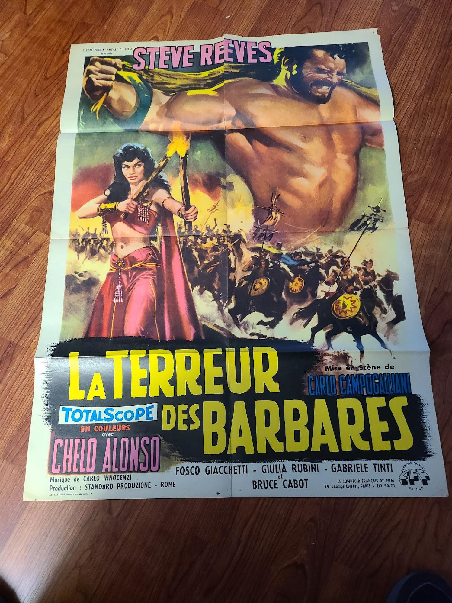 Goliath And The Barbarians 1959 French