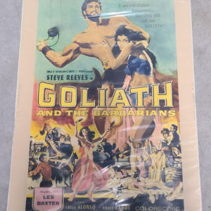 Goliath & The Barbarians 1960 UK/US 30x40