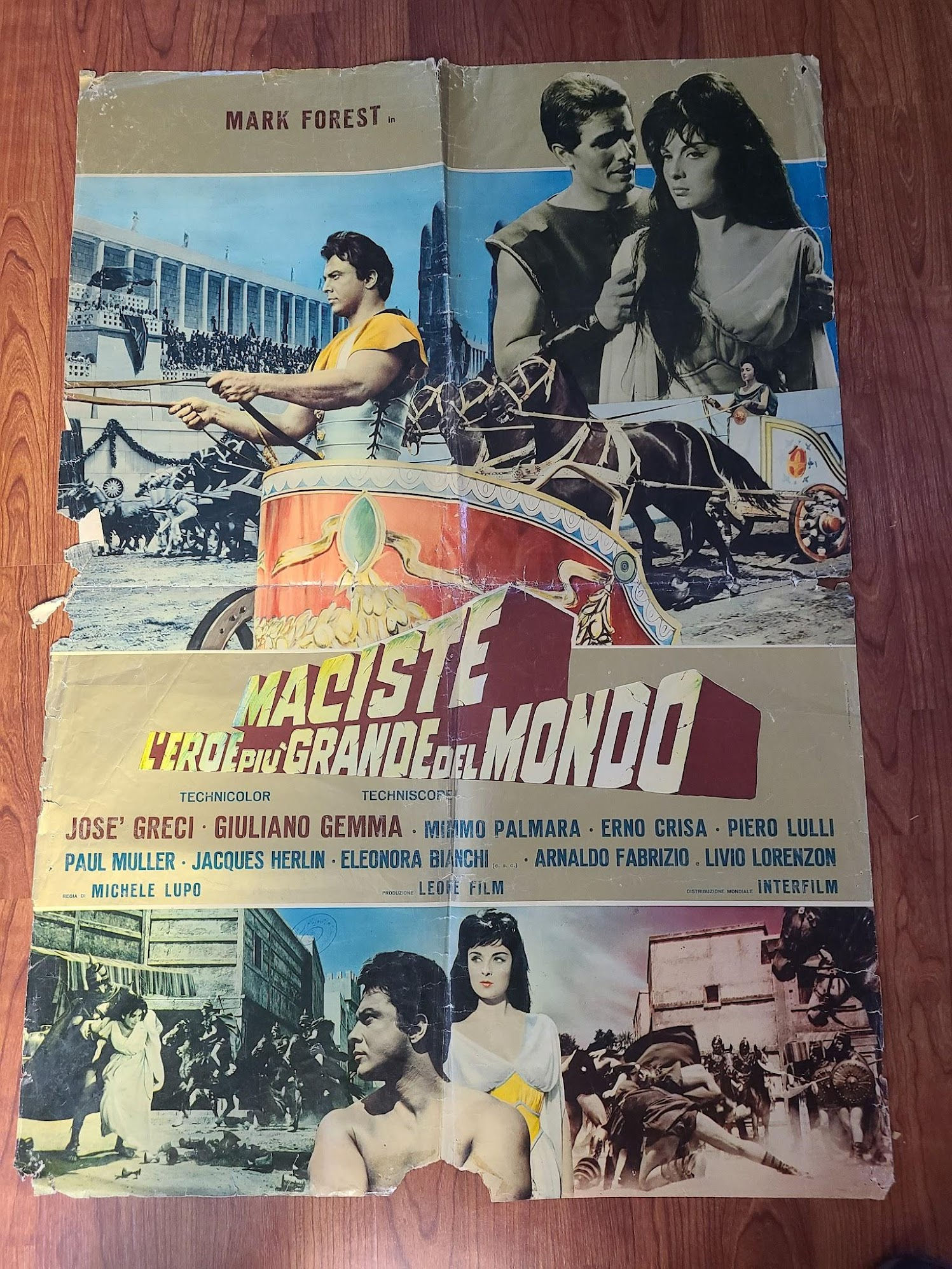 Goliath And The Sins Of Babylon 1963 Fotobusta