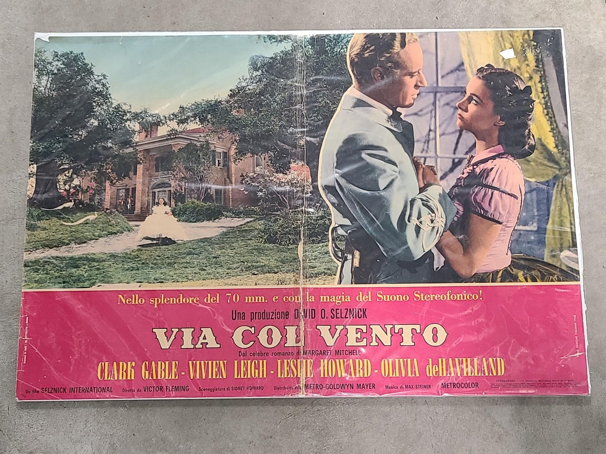 Gone With The Wind 1939 Fotobusta