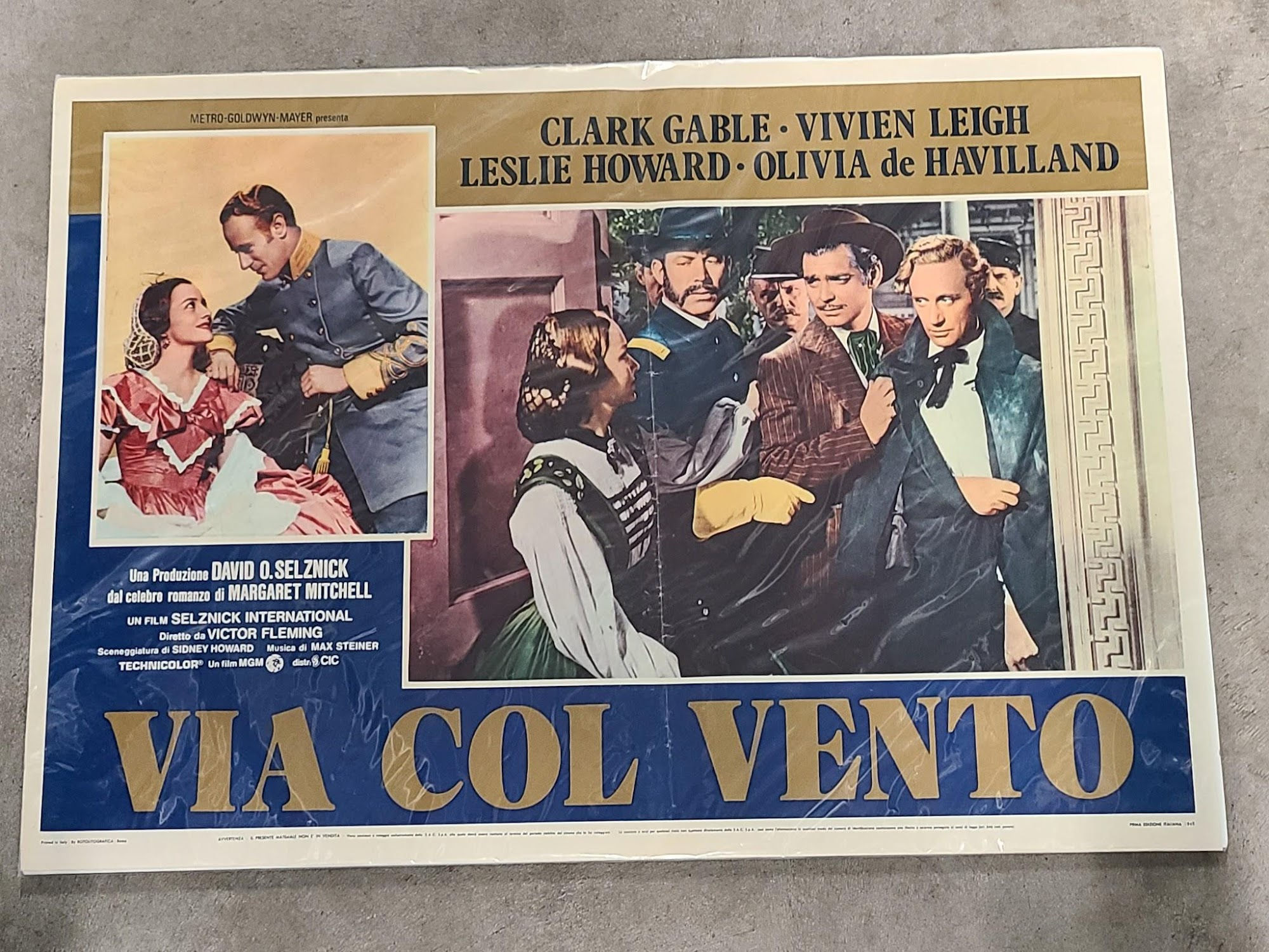 Gone With The Wind 1939 Fotobusta