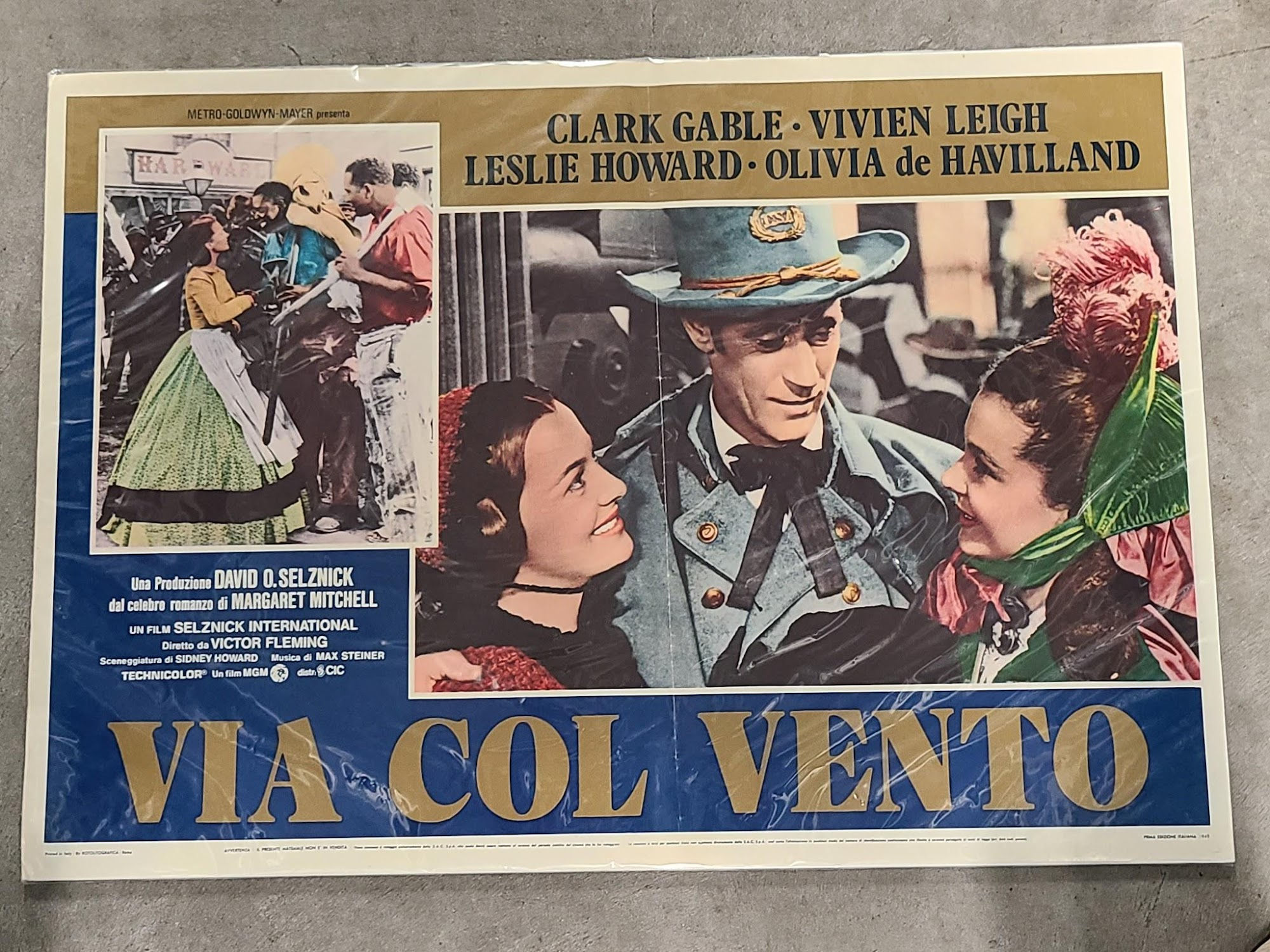 Gone With The Wind 1939 Fotobusta