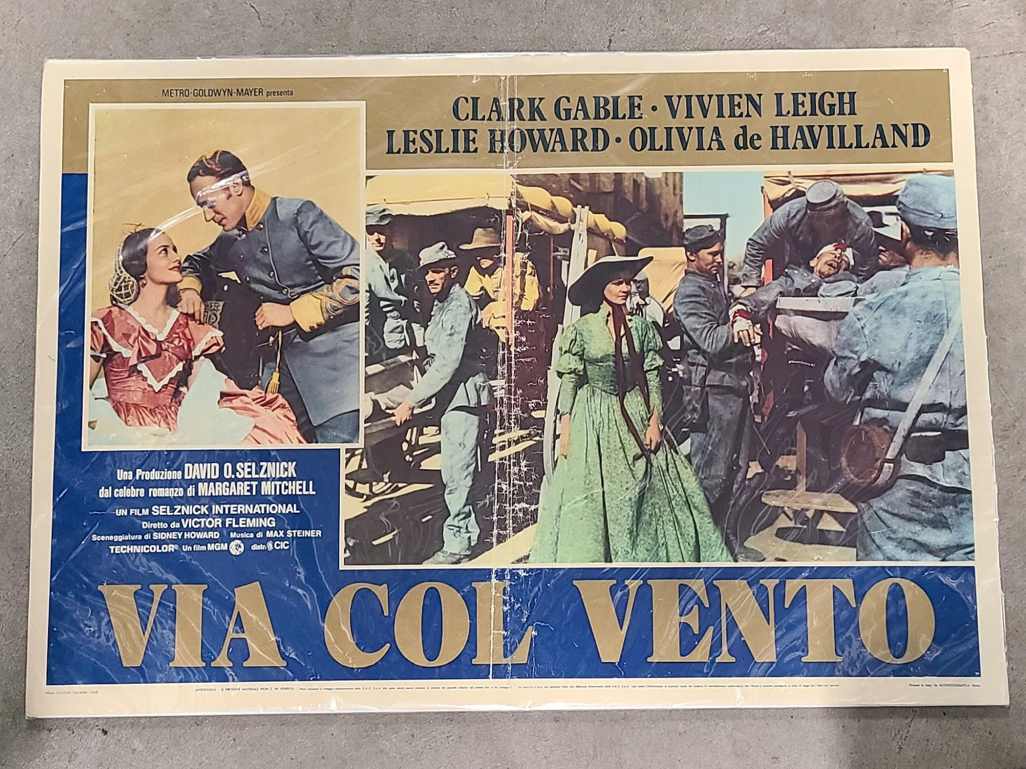 Gone With The Wind 1939 Fotobusta