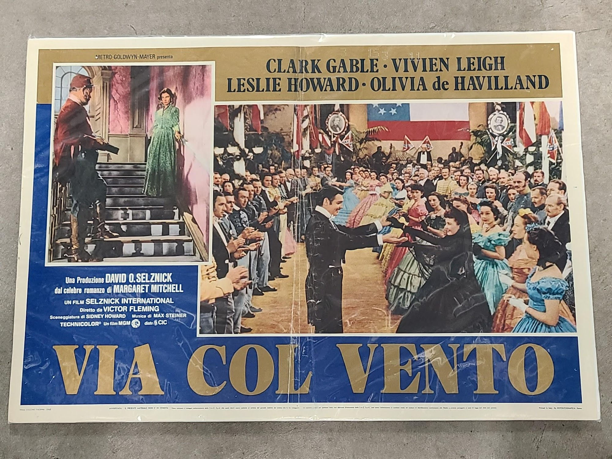 Gone With The Wind 1939 Fotobusta